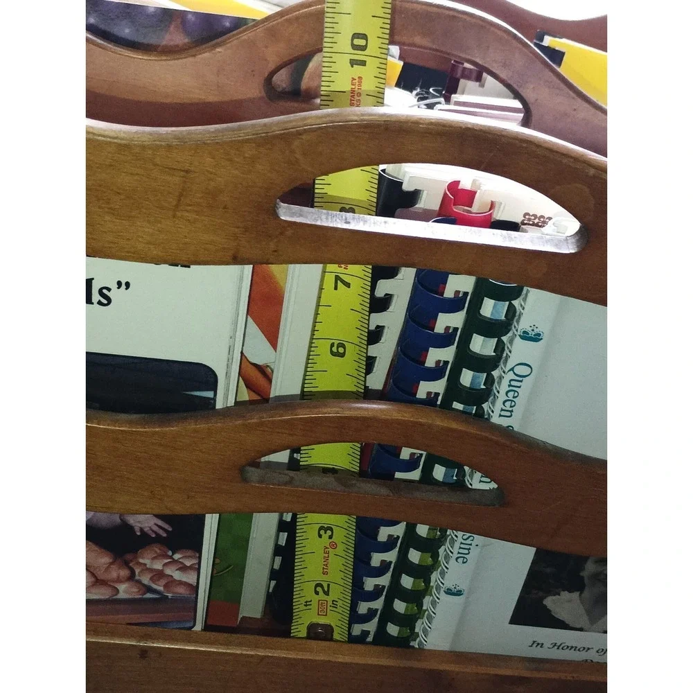 The Ferguson Brothers‎ Wooden Vintage Magazine Rack Stand